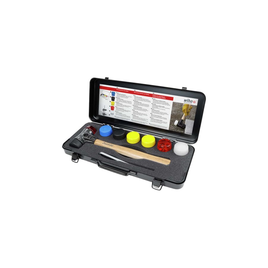 Wiha WHA44008 Assorted Hammer Face Set, 9 Piece | Duco Car Parts UK