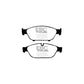 EBC PD07KF309 Audi C7 D4 Redstuff Front Brake Pad & USR Disc Kit - TRW Caliper (Inc. A6, A7, A8) 2 | Duco Car Parts UK Car Parts