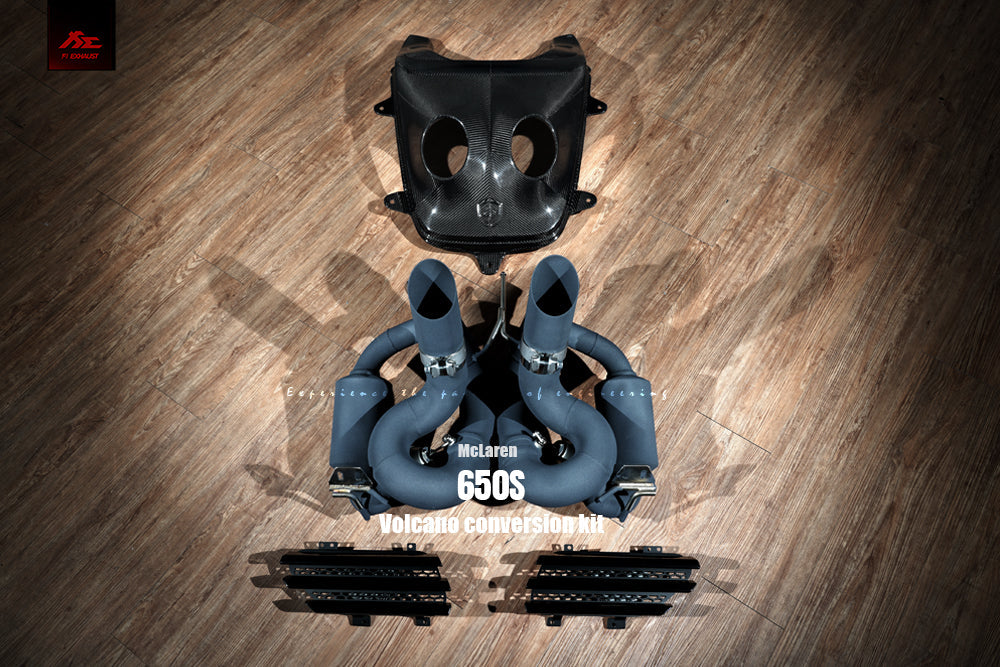 FI Exhaust McLaren 650S  Zacoe Version  2014-2017 | Duco Car Parts UK Car Parts
