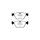 EBC PD07KF310 BMW F10 F11 Redstuff Front Brake Pad & USR Disc Kit - TRW Caliper 2 | Duco Car Parts UK Car Parts