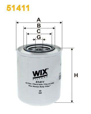 WIX Filters 51411 Oil Filter