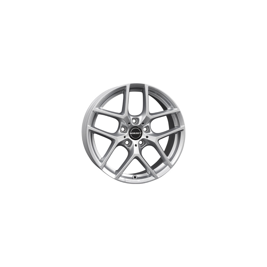 Borbet Y 7x16 ET40 Y 70640120572,5CS Crystal Silver BMW Wheel | Duco Car Parts UK Car Parts