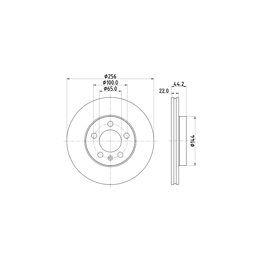 Hella 8FH 351 311-601 Heater Matrix