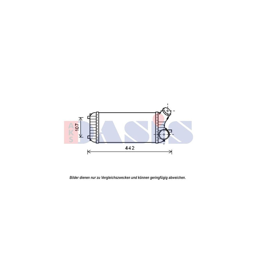 AKS Dasis 097014N Intercooler For Ford C-Max | Duco Car Parts UK