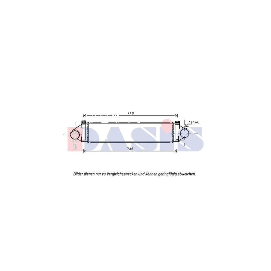 AKS Dasis 097018N Intercooler | Duco Car Parts UK
