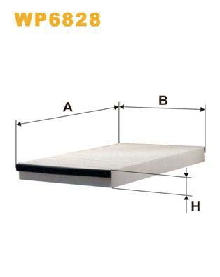 WIX Filters WP6828 Pollen Filter