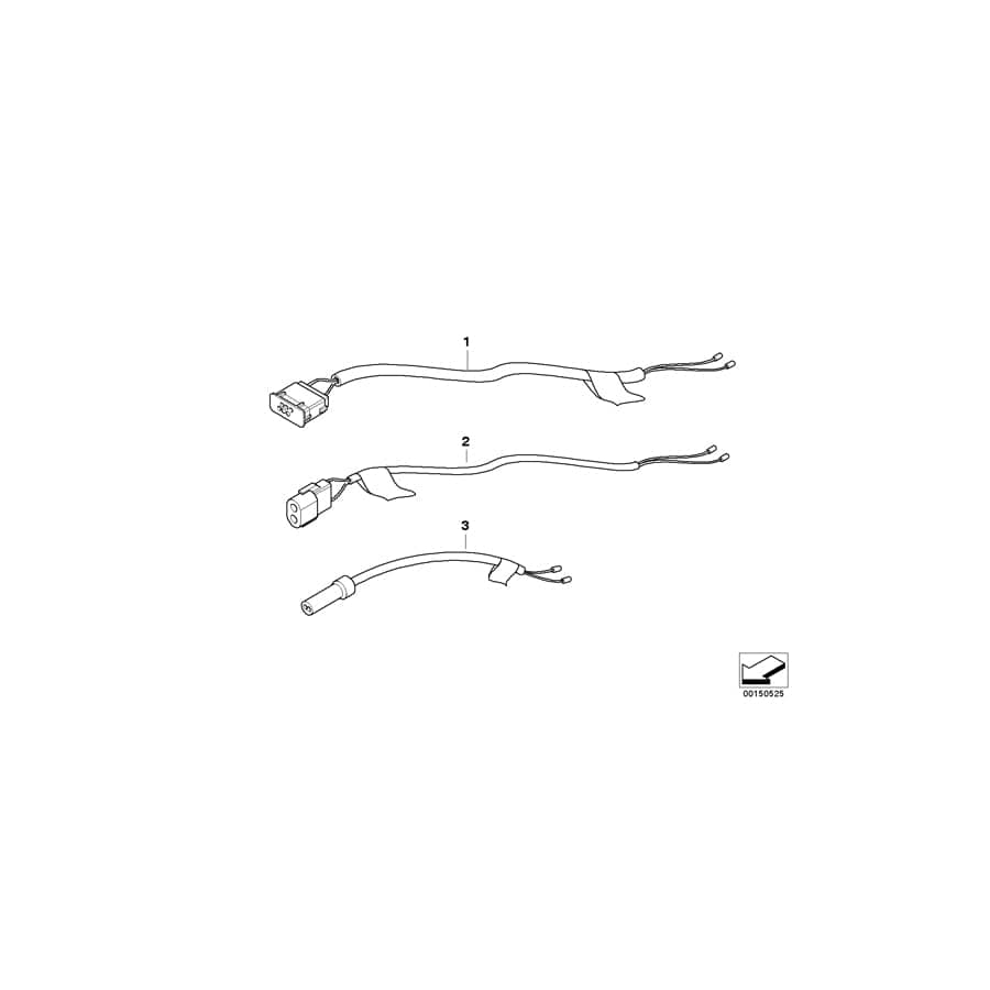 Genuine BMW 61126988148 E61 Rep. Kit For Altitude Sensor, Rear Left (Inc. 530xd, 520d & 523i) | Duco Car Parts UK Car Parts