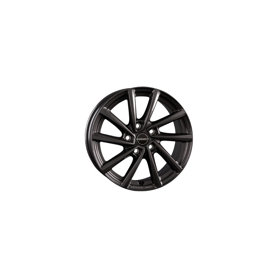 Borbet V 7x18 ET45 V 70845112557,1MAG Mistral Anthracite Glossy Wheel | Duco Car Parts UK Car Parts