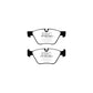 EBC PD02KF092 BMW F10 F11 Redstuff Front Brake Pad & Plain Disc Kit - TRW Caliper 2 | Duco Car Parts UK Car Parts
