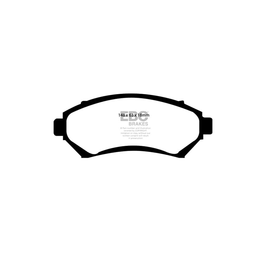 EBC PDKF374 Chevrolet Pontiac Ultimax Front Brake Pad & Plain Disc Kit (Inc. Trans Sport & Grand Prix) 2 | Duco Car Parts UK Car Parts