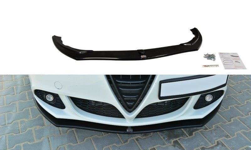 Maxton Design AL-GU-1-FD1T Front Splitter V.1 Alfa Romeo Giulietta | Duco Car Parts UK Car Parts