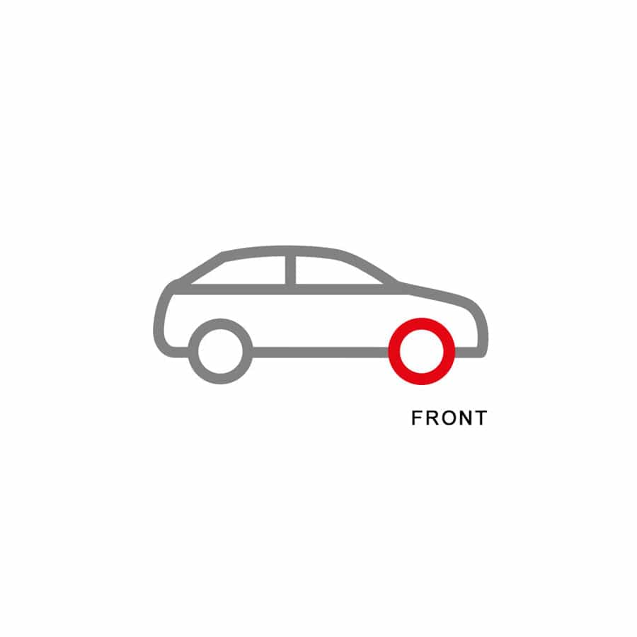 EBC PDKF1548 Peugeot Ultimax Front Brake Pad & Plain Disc Kit (Inc. 106 & 205) 3 | Duco Car Parts UK Car Parts