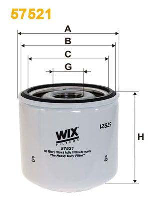 WIX Filters 57521 Oil Filter