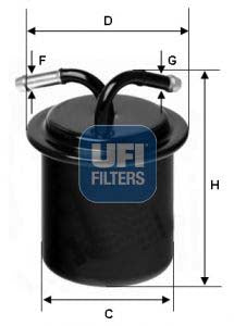 UFI 31.541.00 Fuel Filter
