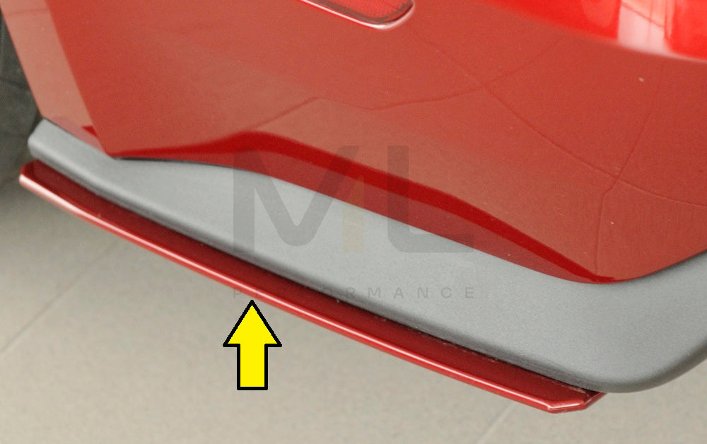 Rieger 00034253 Ford LAE Mustang 6 Rear Side Splitter 4 | Duco Car Parts UK Car Parts