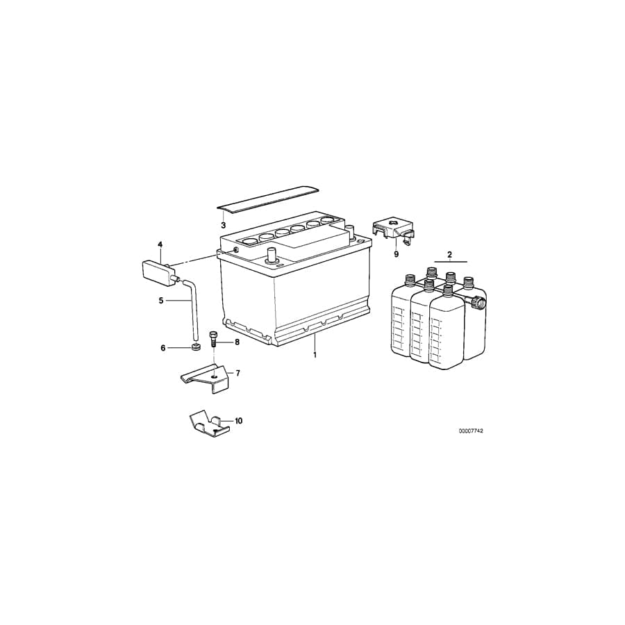 Genuine BMW 61212291442 Roadster Holder (Inc.  & Z1) | Duco Car Parts UK Car Parts