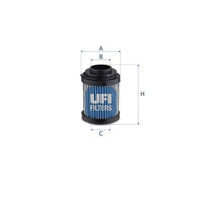UFI 83.061.00 Filter, Operating Hydraulics