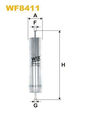 WIX Filters WF8411 Fuel Filter For Land Rover Freelander