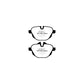 EBC PDKR1021 BMW Ultimax Rear Brake Pad & Plain Disc Kit - TRW Caliper 2 | Duco Car Parts UK Car Parts