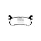 EBC PD03KR422 Mazda MX5 Yellowstuff Rear Brake Pad & Plain Disc Kit - Akebono Caliper 2 | Duco Car Parts UK Car Parts