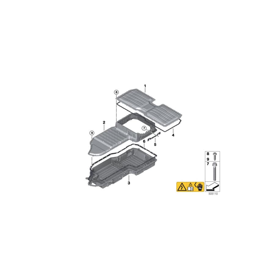 Genuine BMW 61278689185 G05 Housing Upper Part (Inc.  & X5 45eX) | Duco Car Parts UK Car Parts