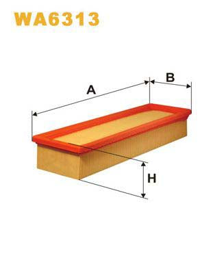 WIX Filters WA6313 Air Filter