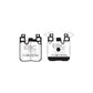 EBC PDKR1028 BMW Ultimax Rear Brake Pad & Plain Disc Kit - Brembo Caliper 2 | Duco Car Parts UK Car Parts