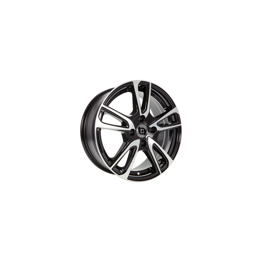 Diewe Wheels Astral 6.5x16 ET25 ASTR65162502427ID Black Diamond Wheel | Duco Car Parts UK Car Parts