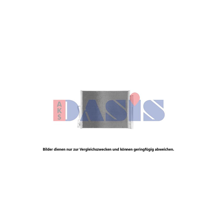 AKS Dasis 152058N Air Conditioning Condenser For Opel Meriva B (S10) | Duco Car Parts UK