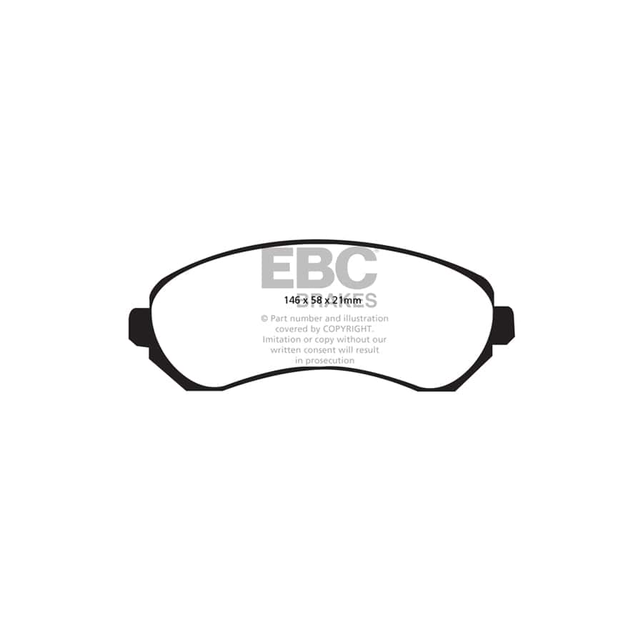 EBC PDKF2235 Chevrolet Trans Sport Ultimax Front Brake Pad & Plain Disc Kit 2 | Duco Car Parts UK Car Parts