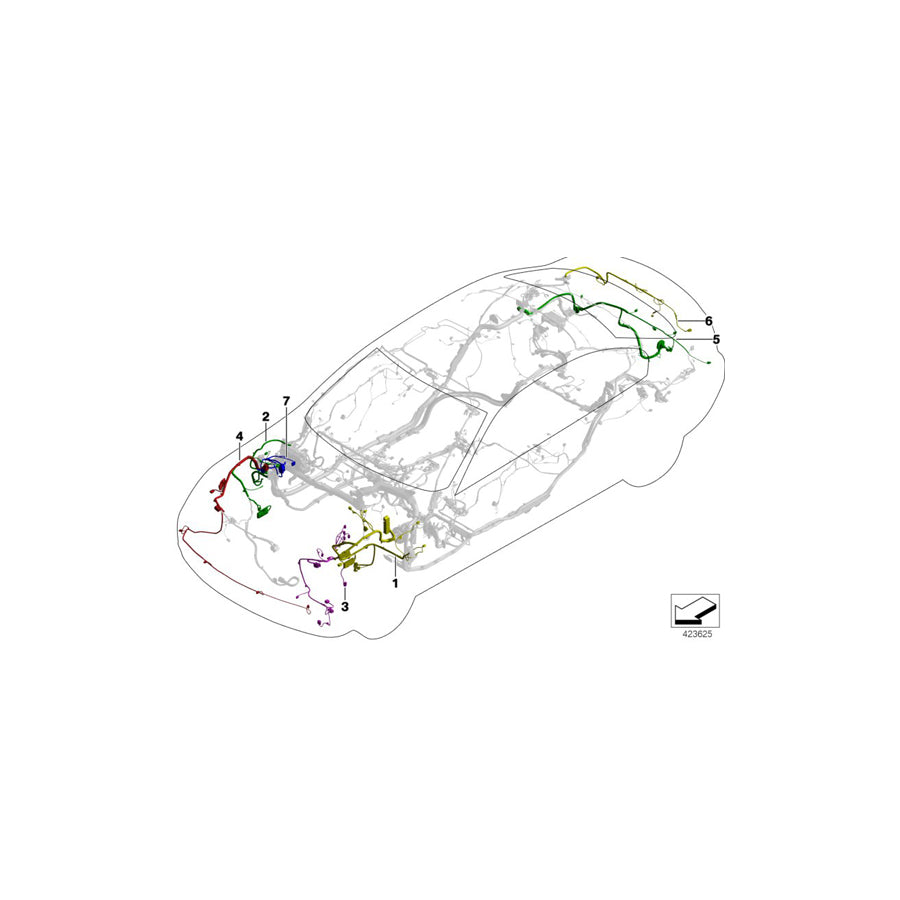 Genuine BMW 61131382193 E93 E91 E90 Circular Contact 2.5 1,0-2,5MM²/AU (Inc. 318d, 320si & 330xd) | Duco Car Parts UK