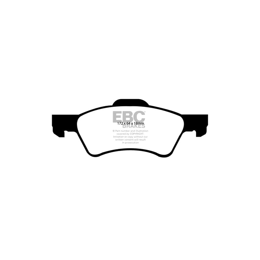 EBC PDKF400 Chrysler Ultimax Front Brake Pad & Plain Disc Kit (Inc. Grand Voyager & Voyager) 2 | Duco Car Parts UK Car Parts