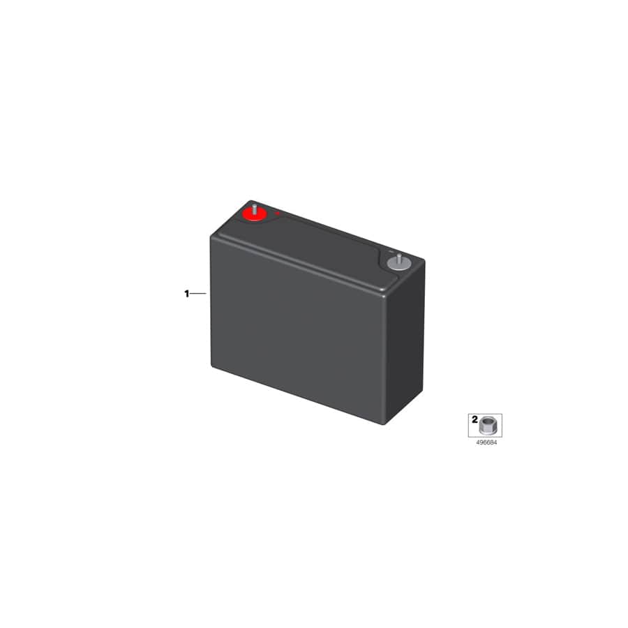 Genuine BMW 61208323022 BMW Battery SBS 40 (Inc.  & M6 GT3) | Duco Car Parts UK Car Parts