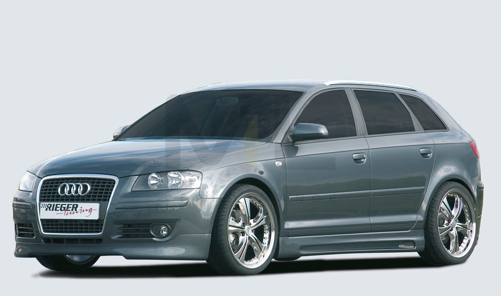 Rieger 00056740 Audi 8P A3 Side Skirt 2 | Duco Car Parts UK Car Parts