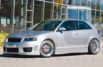 Rieger 00056704 Audi 8P A3 Side Skirt 1 | Duco Car Parts UK Car Parts