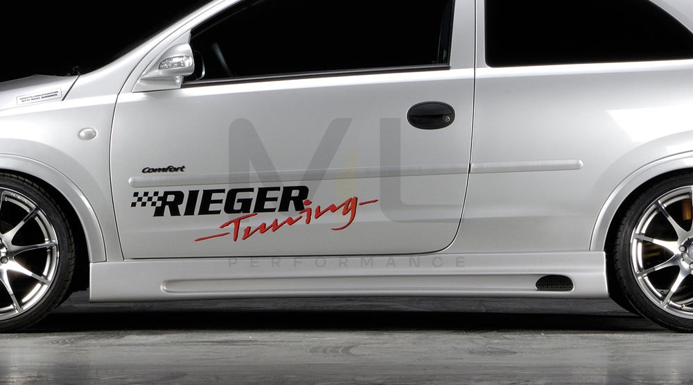 Rieger 00058925 Opel Corsa C Side Skirt 1 | Duco Car Parts UK Car Parts