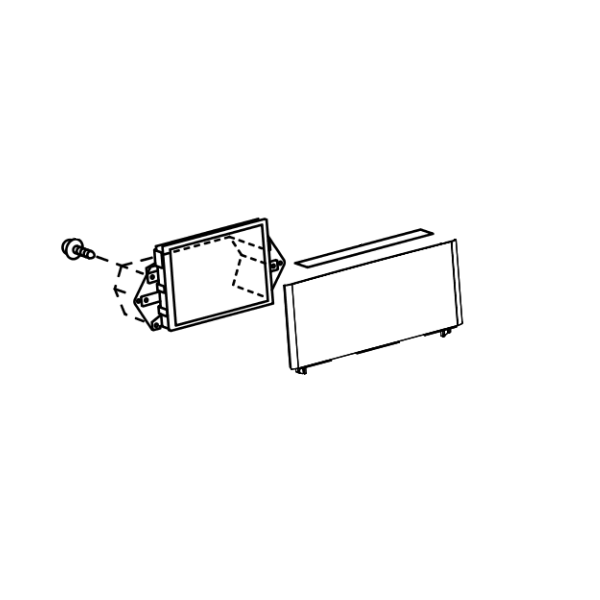 Genuine Lexus 86134-53030 RC-F 7? Media Display Repair Kit