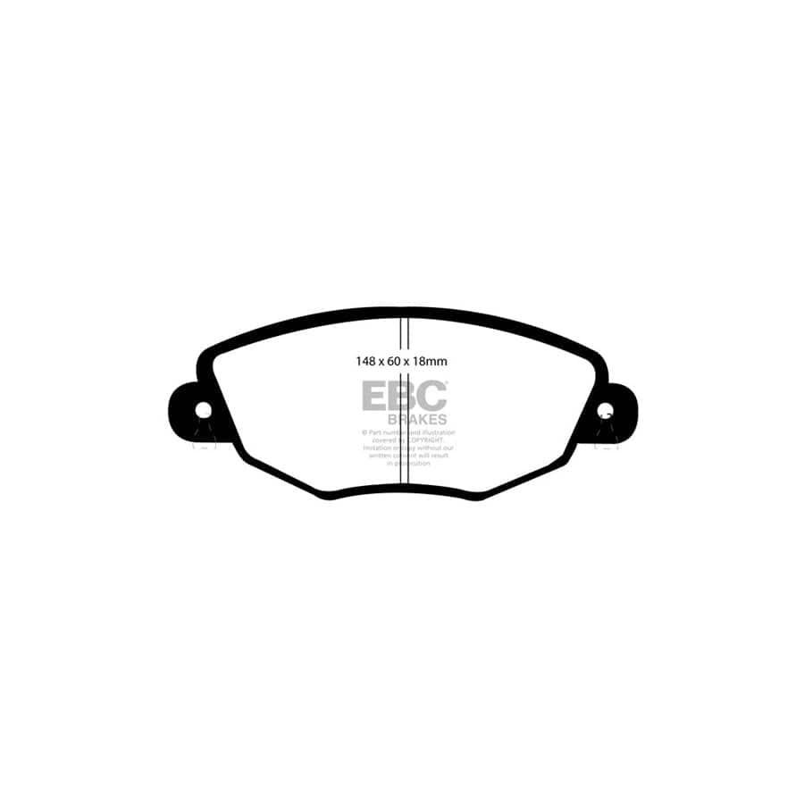 EBC PDKF759 Ford Jaguar Ultimax Front Brake Pad & Plain Disc Kit - Bosch Caliper 2 | Duco Car Parts UK Car Parts