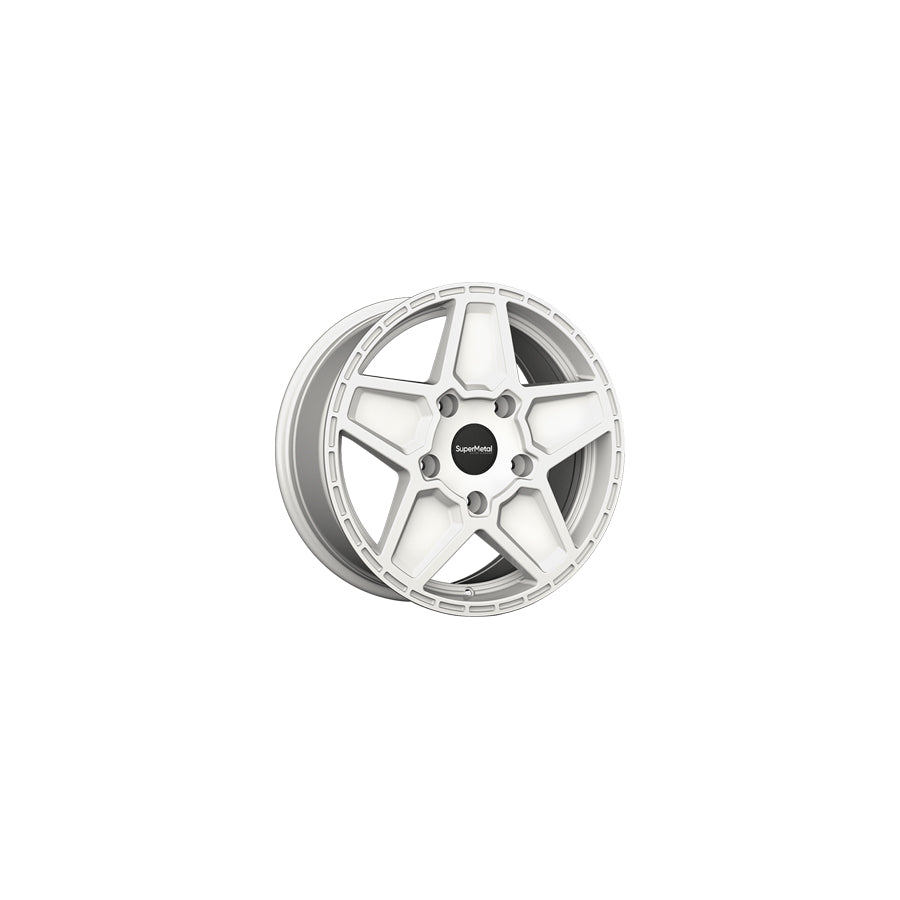 SuperMetal Rocket 8x18 ET45 38056 Gloss White Wheel | Duco Car Parts UK Car Parts