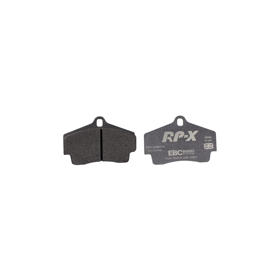 EBC DP81208RPX Porsche RP-X Full Race Rear Brake Pads - Brembo Caliper 1 | Duco Car Parts UK Car Parts