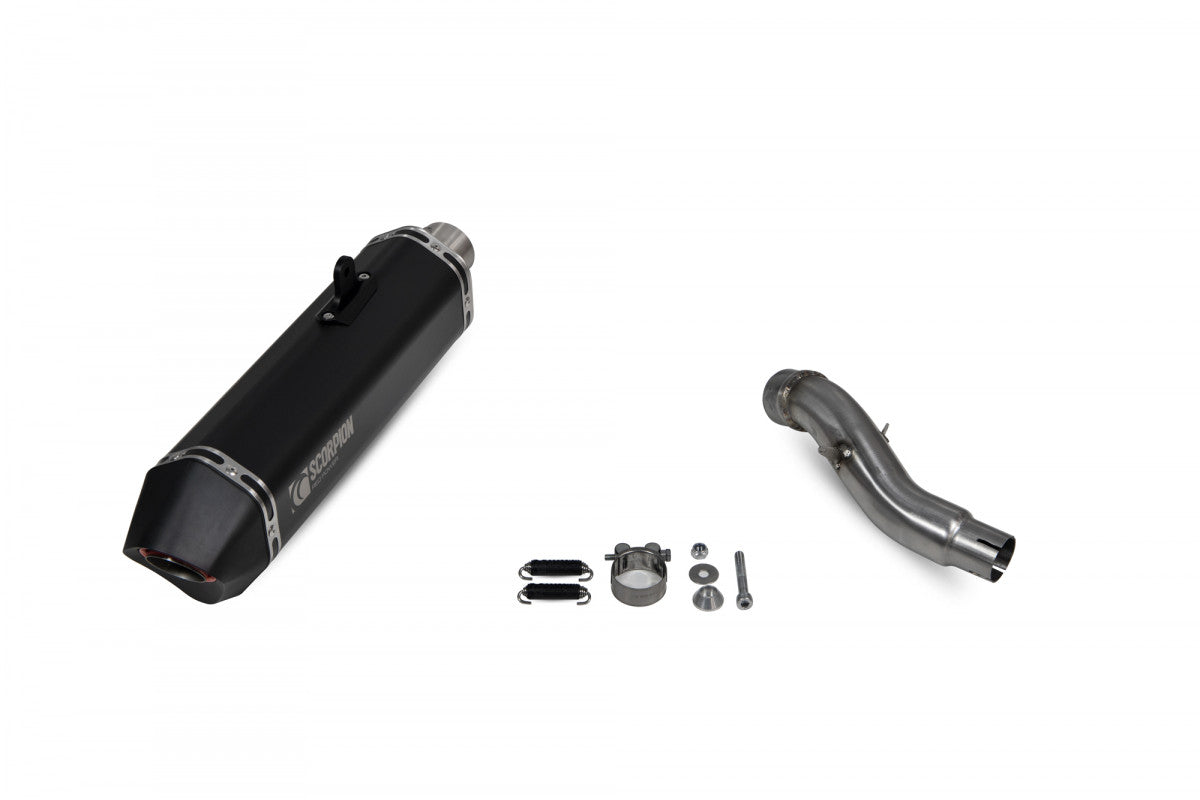 Scorpion RHA185BCER Honda CB300 R Serket Parallel Slip-On - Black Ceramic Coated Sleeve | Duco Car Parts UK UK