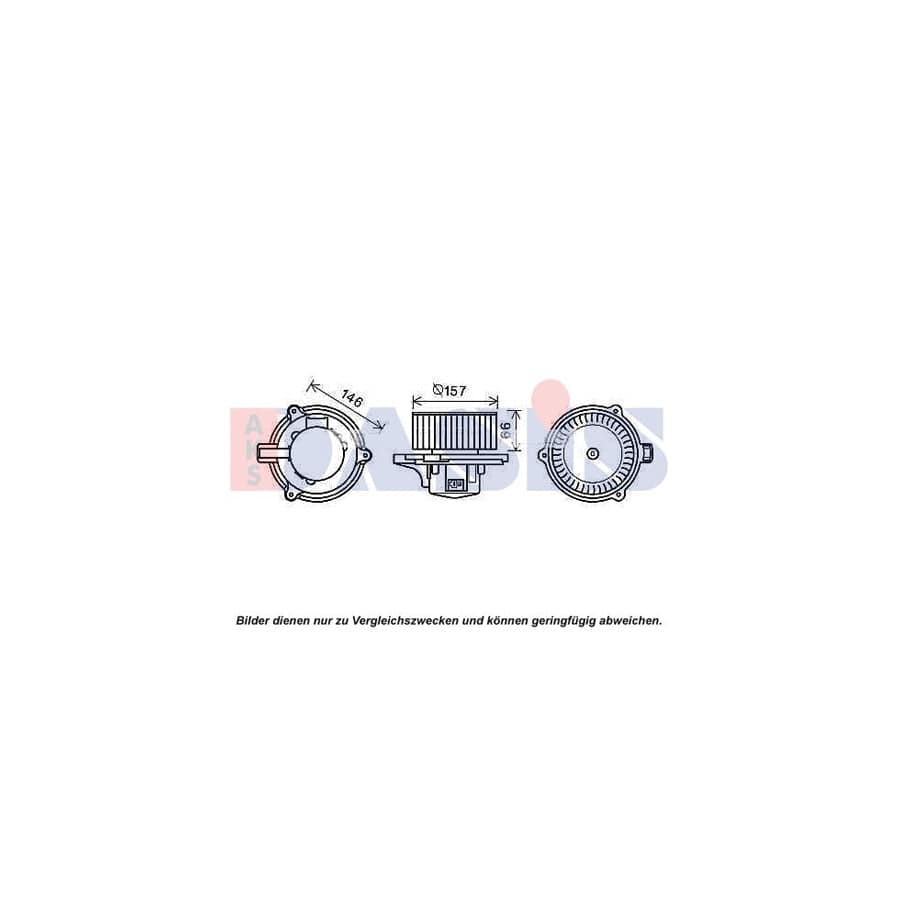 AKS Dasis 851676N Compressor, Air Conditioning | Duco Car Parts UK