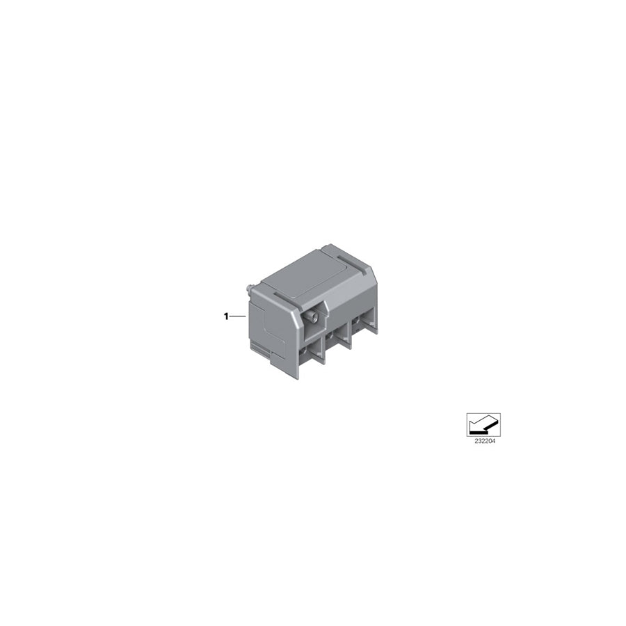 Genuine BMW 61139201980 F12 F90 F11 Dividing Element (Inc. 520i, 750Li & 760i) | Duco Car Parts UK