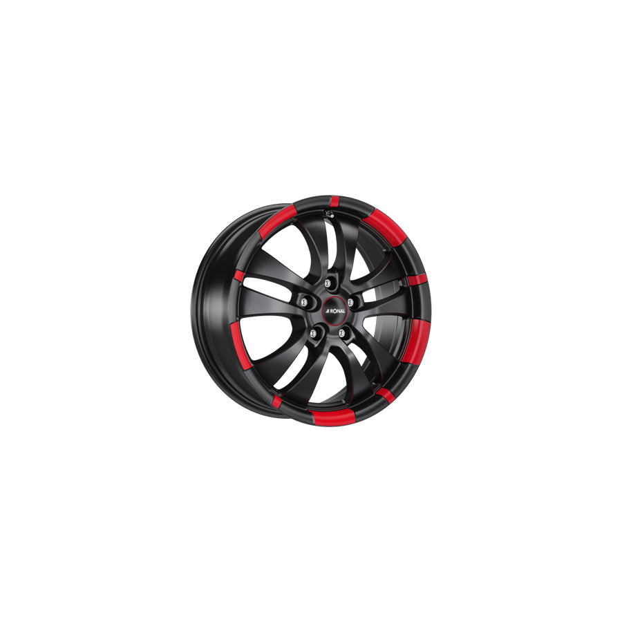 Ronal R59 MCR 7.5x18 ET35 59R8755.07X/MCR Jetblack - Red Rim Wheel | Duco Car Parts UK Car Parts