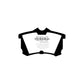 EBC PDKR372 Honda Accord Ultimax Rear Brake Pad & Plain Disc Kit - Girling/TRW Caliper 2 | Duco Car Parts UK Car Parts