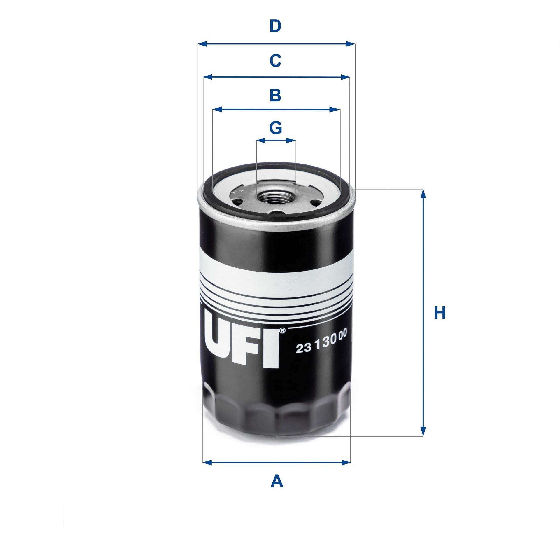 UFI 23.130.00 Oil Filter