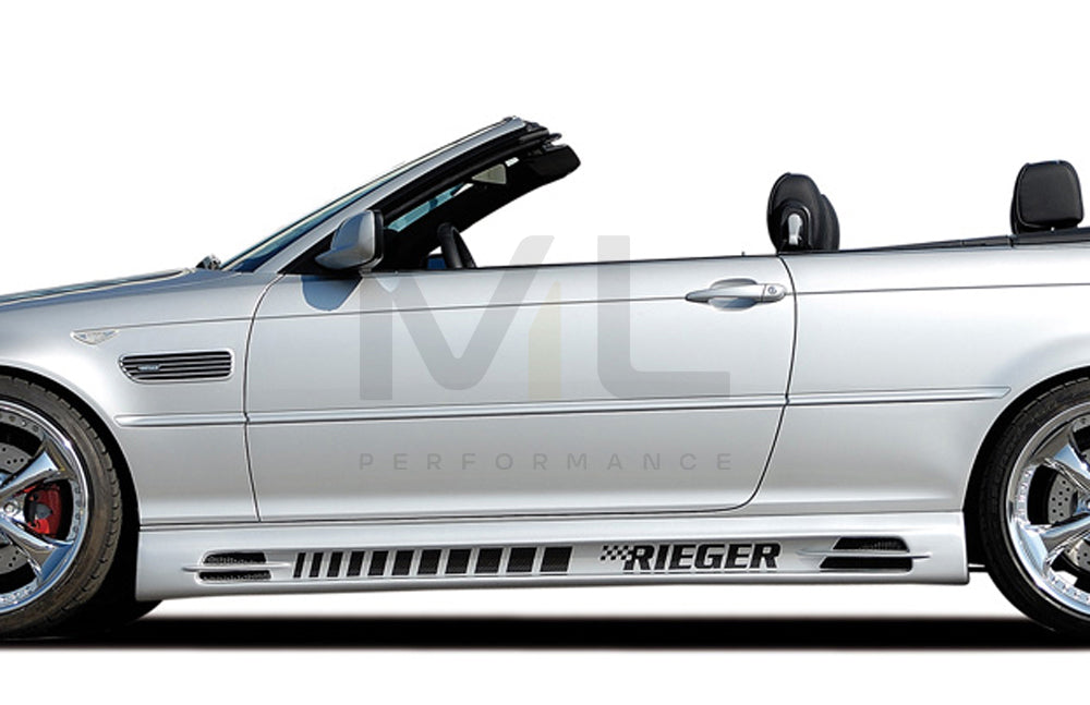 Rieger 00050227 BMW 3 Series E46 Side Skirt (Inc. M3) 1 | Duco Car Parts UK Car Parts
