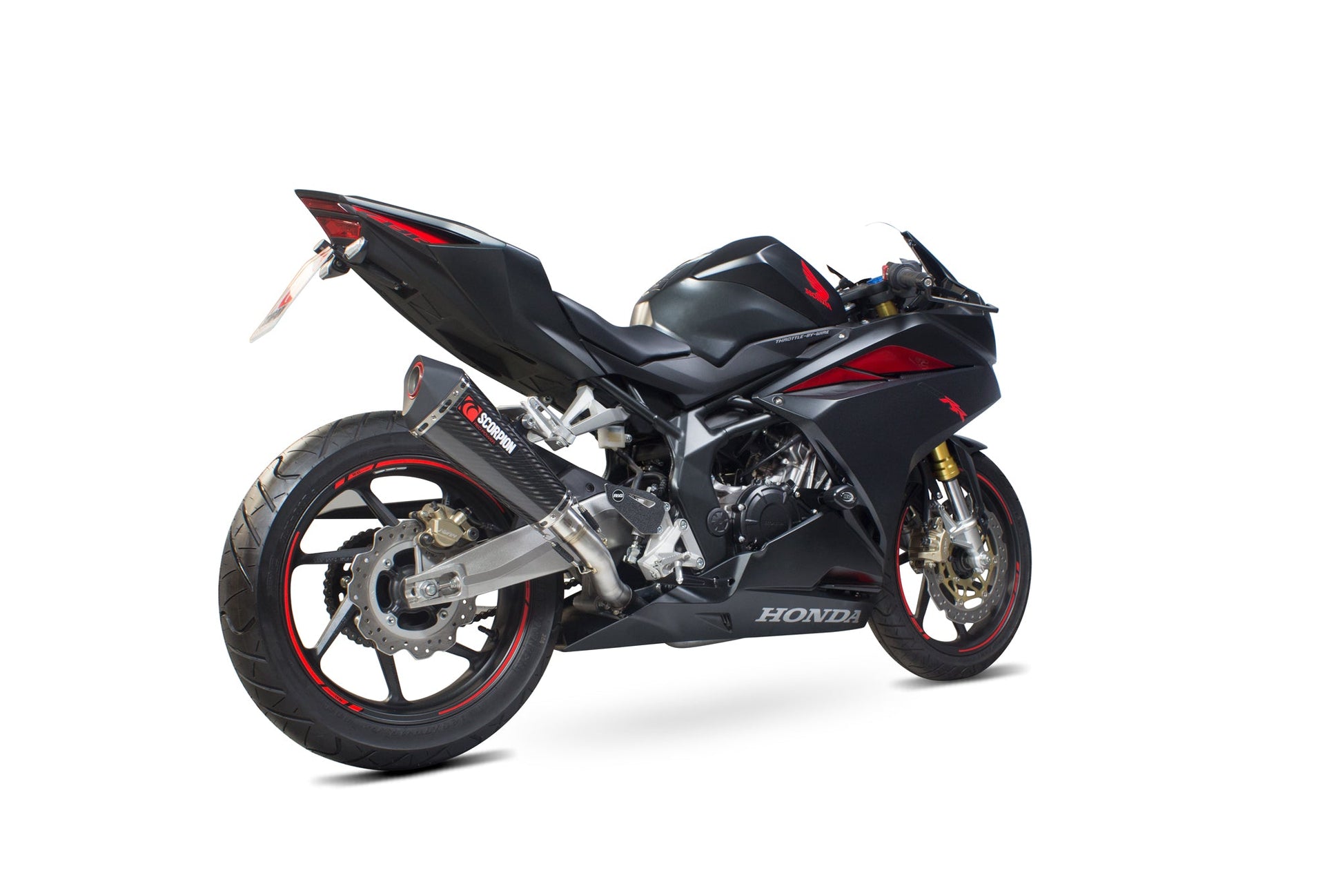 Scorpion RHA177SYSCEO Honda CBR250 RR Serket Taper Full System - Carbon Fibre Sleeve | Duco Car Parts UK UK