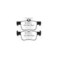 EBC PDKR1043 Ford Mondeo Mk5 Ultimax Rear Brake Pad & Plain Disc Kit - ATE Caliper 2 | Duco Car Parts UK Car Parts