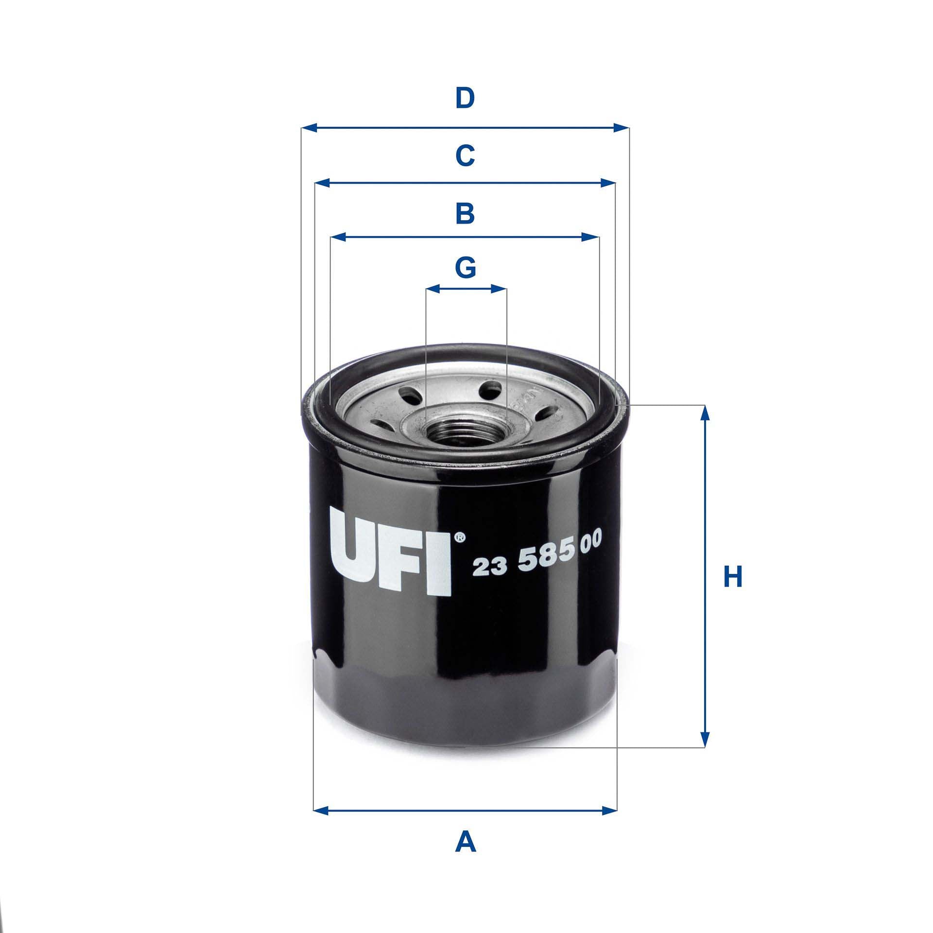 UFI 23.585.00 Oil Filter
